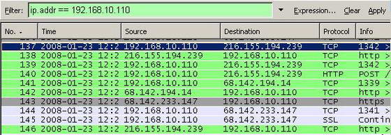 wireshark ip finder