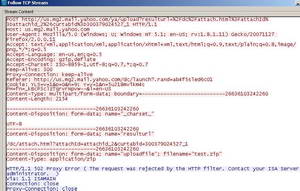 Wireshark File Submissions with HTML Forms Blocked Yahoo Mai