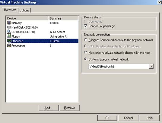 DMZMain VM Network Connection Adapter