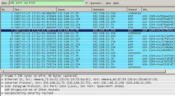 L2TP Wireshark Capture