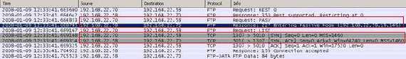 FTP PASV Command