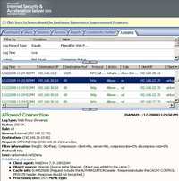 ISA Log WebDrive WebDav