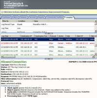 ISA Log CentOS WebDavs