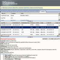 ISA Log Denied Action 