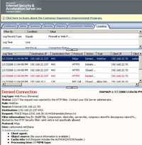 ISA Log Trace Method