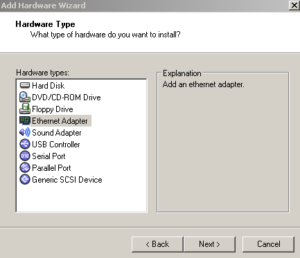 Vyatta ISP VM: Add an ethernet adapter