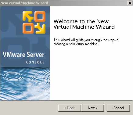 New Virtual Machine Wizard