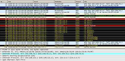 Wireshark Capture GRE Tunnels: OSPF Traffic